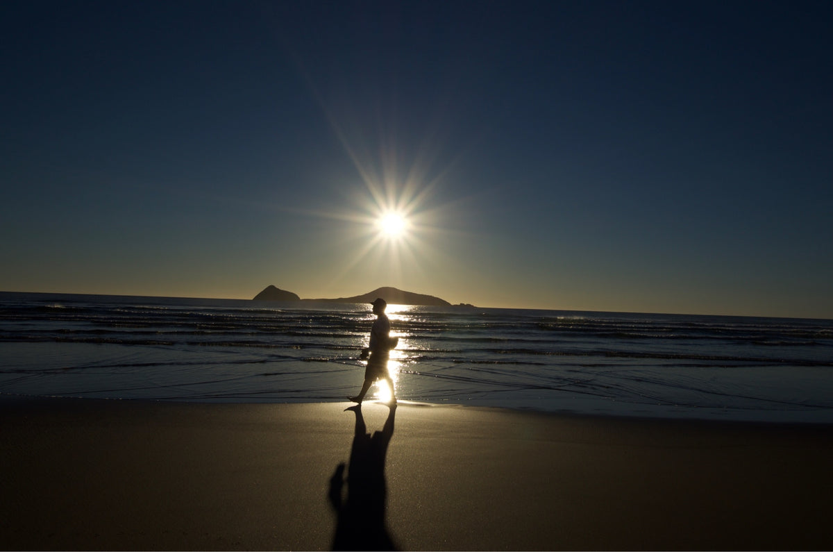 Sunrise over the horizon, symbolising hope and a new beginning